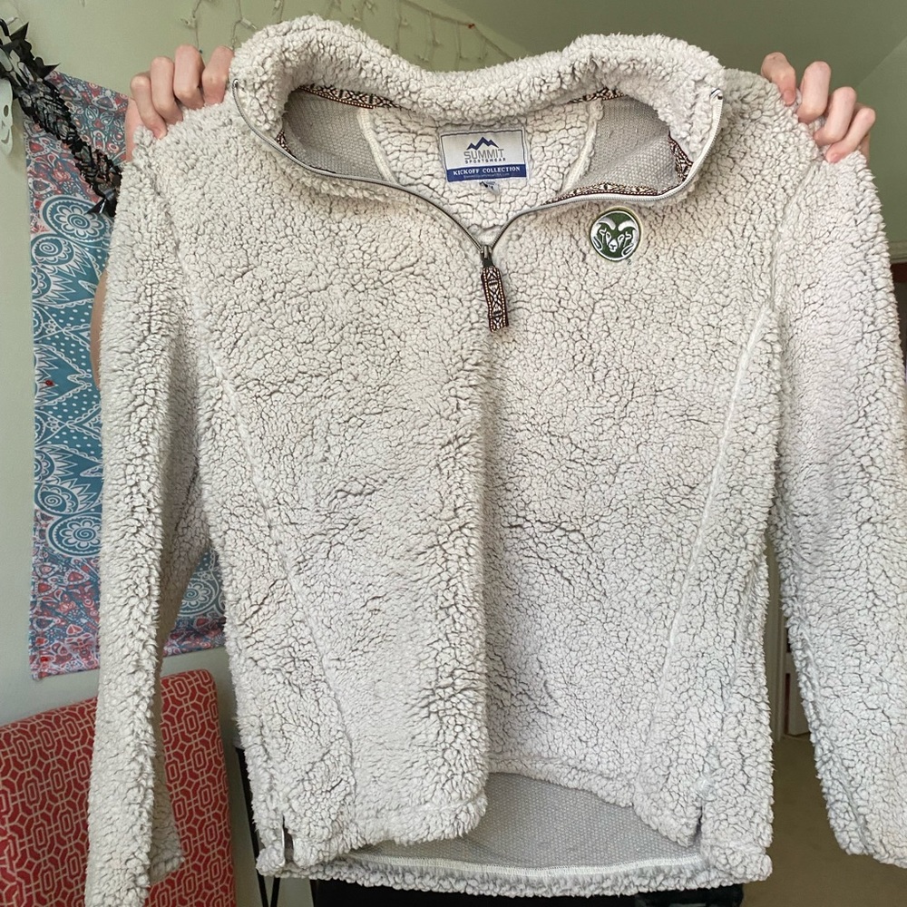 quarter zip pullover